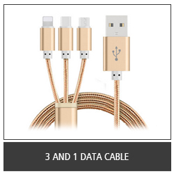 3 And 1 Data Cable